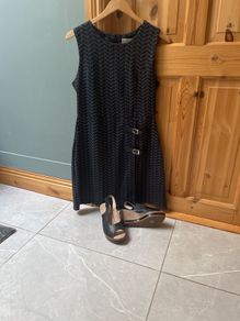 dress and sandles