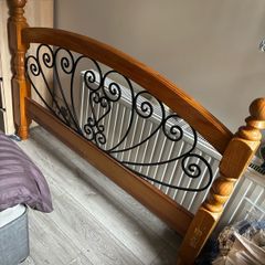 Double headboard