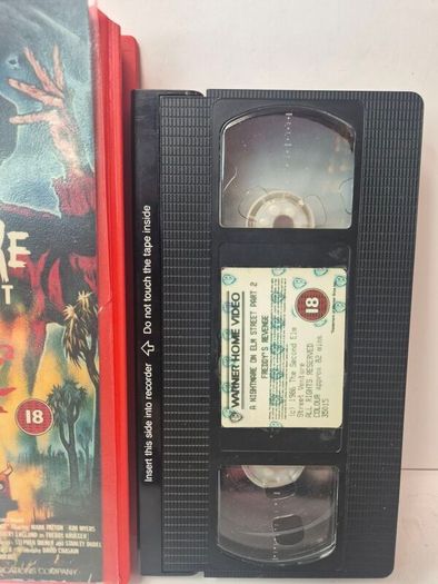 Nightmare on Elm Street Part 2: Freddy's Revenge VHS (1986 Warner Home Video, PAL)