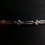 Vintage Sterling Silver 925 Bangle Bracelet Length-7,5"  6,10g Image 6