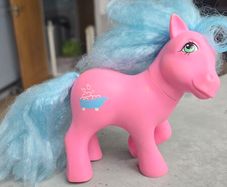 Sweet Suds Perfume Puff Ponies HTF MLP G1 My Little Pony