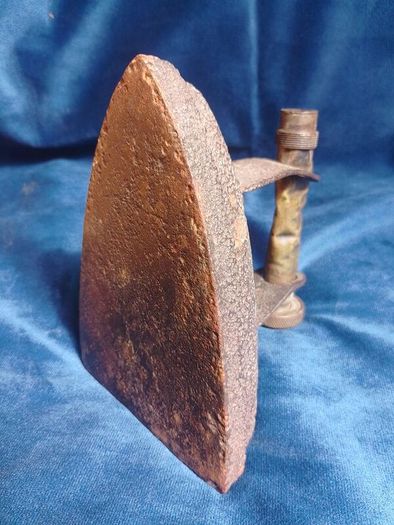 antique sad flat iron