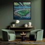CROKE PARK, XXL Framed Original Painting, by artist Helen Mathews Image 2