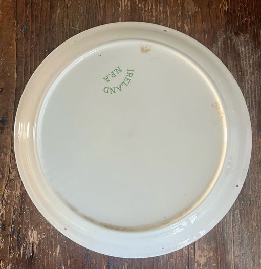 Vintage 1981 National Ploughing Association Golden Jubilee dinner plate