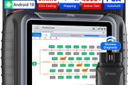 Professional XTOOL D8W topology mapping Car Bluetooth Diagnostic Tools Automotive OBD2 Scanner ECU Coding Key Programming 42+ Resets Active Test CAN FD FCA
