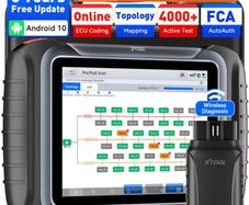 Professional XTOOL D8W topology mapping Car Bluetooth Diagnostic Tools Automotive OBD2 Scanner ECU Coding Key Programming 42+ Resets Active Test CAN FD FCA