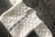 Newborn baby boy cardigan