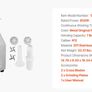 Electric meat grinder with 3.2 kg/min capacity, industrial 850 W Image 2