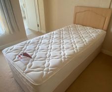single bed & matching bedside locker
