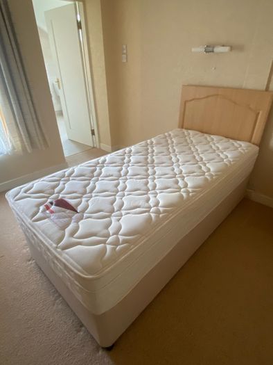 single bed & matching bedside locker