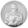 2021 1 Oz Niue Silver Star Wars Mandalorian Coin BU (In Capsule) Image 2
