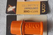 UCO Stormproof Match Case (no matches included) Orange Camping Emergency Bushcraft Survival Geocaching