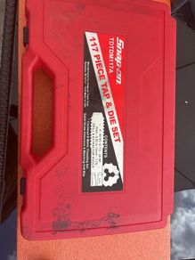 snap on master tap and die set tdtdm110a - drill bits extractors and easy outs