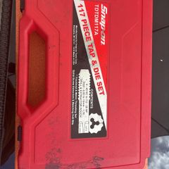 snap on master tap and die set tdtdm110a - drill bits extractors and easy outs