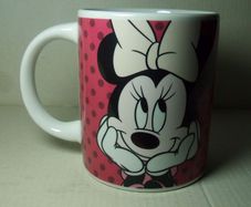 MINNIE MOUSE (Disney) - a child's ceramic mug (c.2010)
