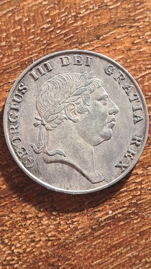 1813 George III, Irish 10p silver