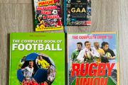 Beautiful Collection of Books for the Ultimate Sports Fan - Soccer, Football, GAA &amp; Rugby Fan