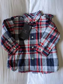 BNWT Tommy Hilfiger Baby Boy check shirt