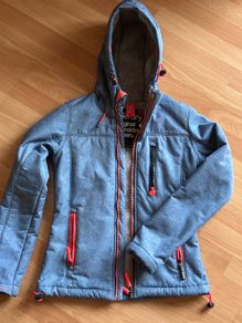 Superdry Original Windtrekker Hooded Jacket - Women's S (Fits UK 6-8)