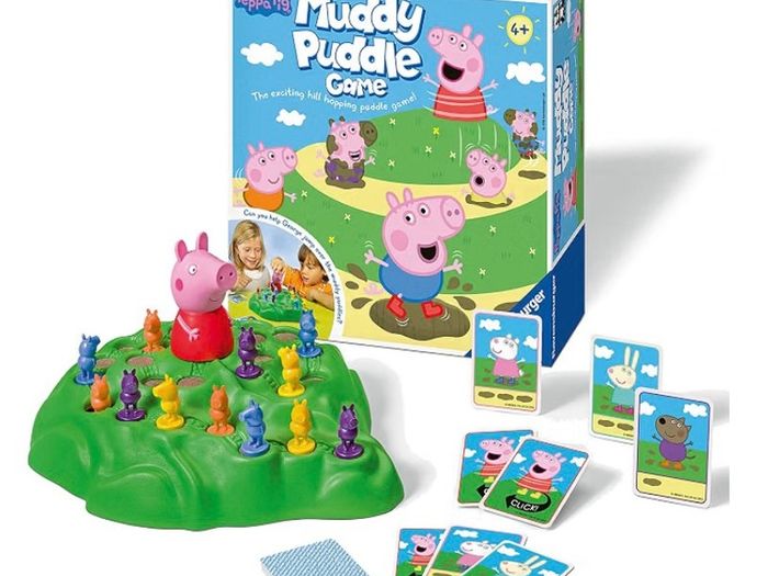 Peppa Pig Muddy Puddles Game for Kids Age 4 Years and Up