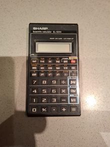 Sharp Scientific Calculator Vintage EL-531H