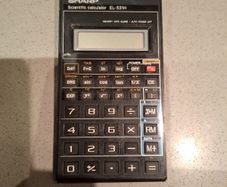 Sharp Scientific Calculator Vintage EL-531H