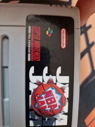 NBA Jam Super Nintendo Snes Arcade Retro Games Original