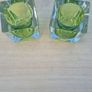 Pair of Murano glass candlesticks Image 2