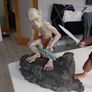 Neca Frodo and Gollum Lotr 1/4 scale figures Image 3