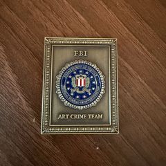 FBI Challenge Coin - Art Crime Team