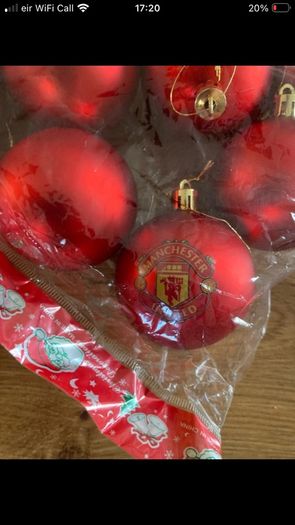 Manchester United Christmas bauble