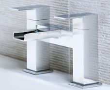 Waterfall Bath Filler Mixer Tap Chrome - Niagara, Soho