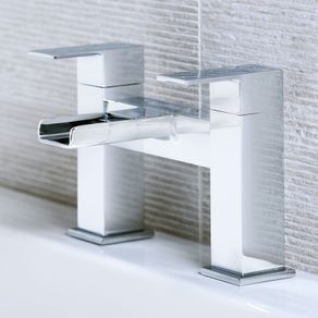 Waterfall Bath Filler Mixer Tap Chrome - Niagara, Soho