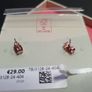 NEW Ted Baker Gold color LOVE earrings RRP29 euro NEW & BOXED Image 4