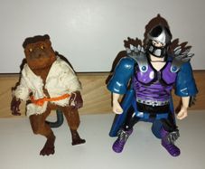 90s TMNT Figures Splinter & Shredder  20e Lot