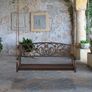 2-Seater Metal Hanging Porch Swing Bench Image 3