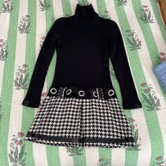 Lovely black and white dress
