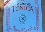 Violin string - Pirastro Tonica Violin G 3/4 - 1/2 med