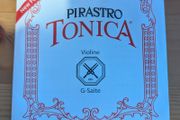 Violin string - Pirastro Tonica Violin G 3/4 - 1/2 med