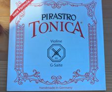 Violin string - Pirastro Tonica Violin G 3/4 - 1/2 med