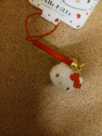 hello kitty key chain/bag charm