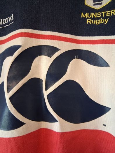 Munster Rugby Jersey. Super Rare Official Canterbury Munster Rugby Training Jersey. Authentic Original From The Time. Collect In Dublin Or Receive Via Post.