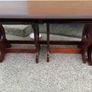 Vintage Mahogany Nest of Tables Image 7
