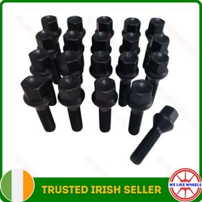 20 x New Black Extended Wheel Bolts Fit BMW 1,3,5,Z Series (40mm) KB20 - Delivery