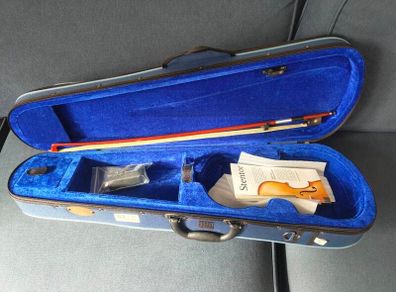 Brand New Stentor 1 3/4 Violin Case With Bow