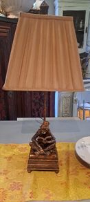 2 Monkey Lamps Designer
