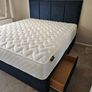 Double bed And Mattress Having Headboard Image 5