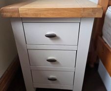 3 Drawer Bedside Table