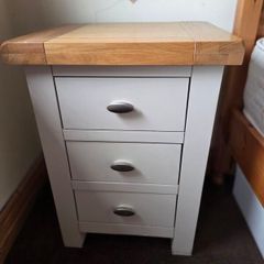 3 Drawer Bedside Table