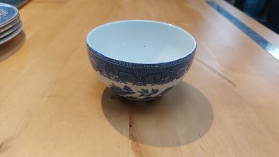 Vintage Arklow Pottery Willow Pattern (Without Gilt) Sugar Bowl - Replacements.com!!